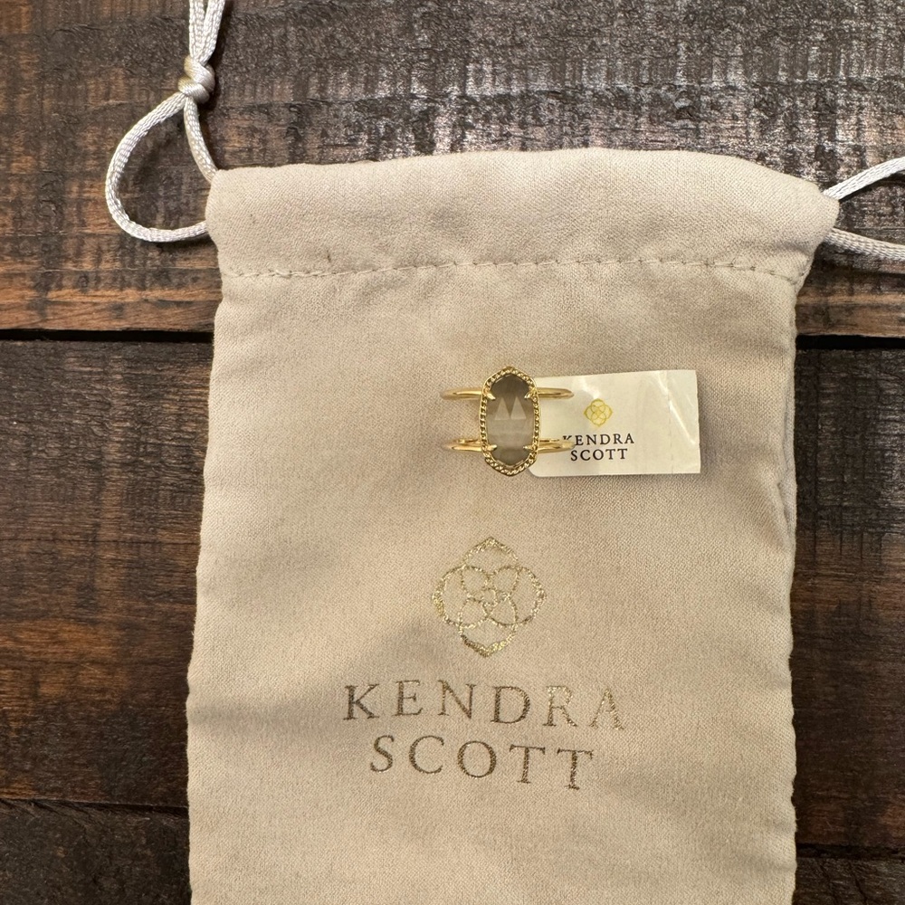 Kendra Scott Elyse Ring/Gold/Size 8/NWT